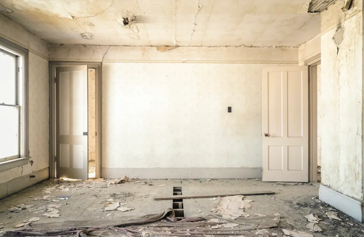 Waste disposal crew managing a cleanout project in Dartmouth